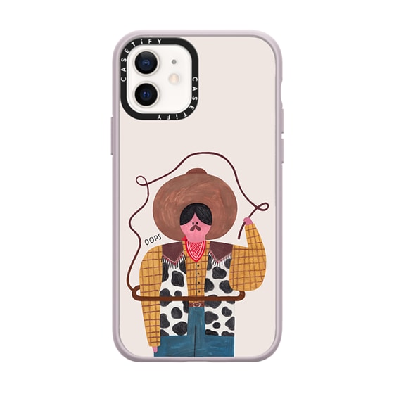CASETiFY iPhone 12 Impact Case - COWBOY