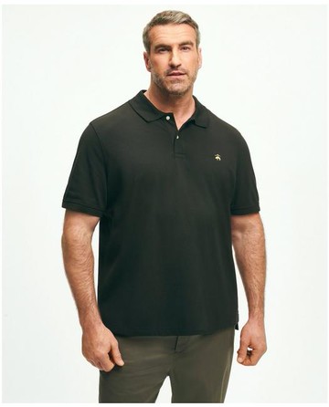 Brooks Brothers Men's Golden Fleece Big & Tall Stretch Supima Polo Shirt | Black | Size 1X