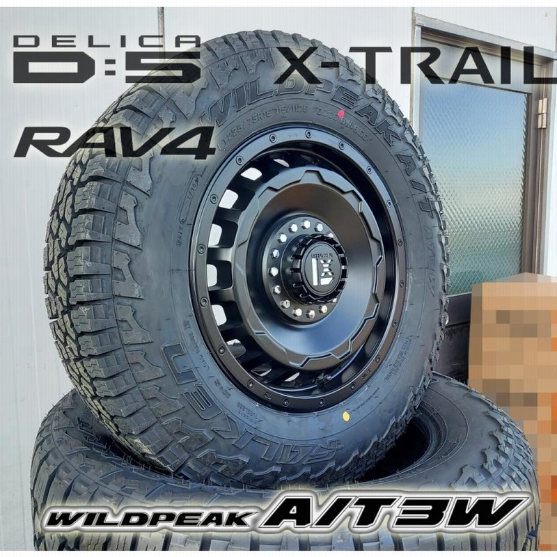 LEXXEL SwaGGer デリカD5 RAV4 エクストレイル CX5 16インチ ファルケン WILDEPEAK A/T03W 225/75R16 235/70R16