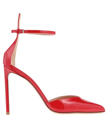Francesco Russo Patent Leather Pointy-toe Pumps