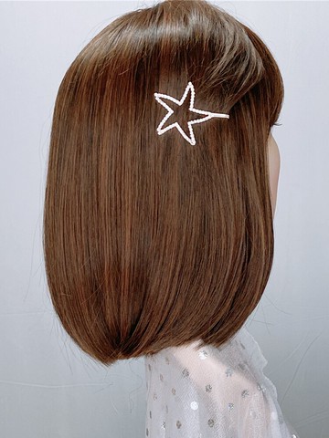 新韓款鑲鉆發夾水鉆劉海夾發飾淑女頭飾簡約氣質鏤空邊夾發卡夾子