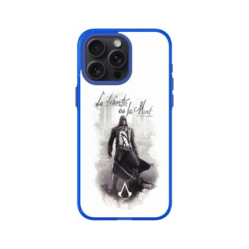 iPhone 15 Pro Max Clear 激光藍 - Assassin's Creed - La liberté ou la mort