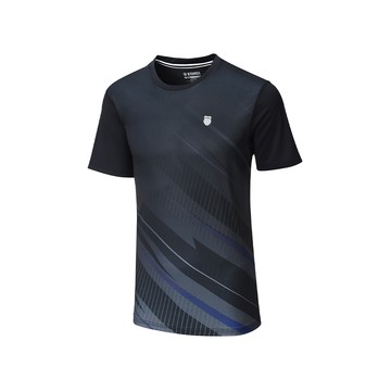 運動短袖 SUBLIMATION TEE 2 涼感 排汗 男款 黑色 108077-008
