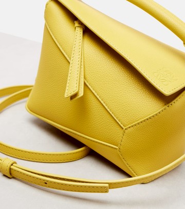 Loewe Puzzle Edge Mini leather tote bag