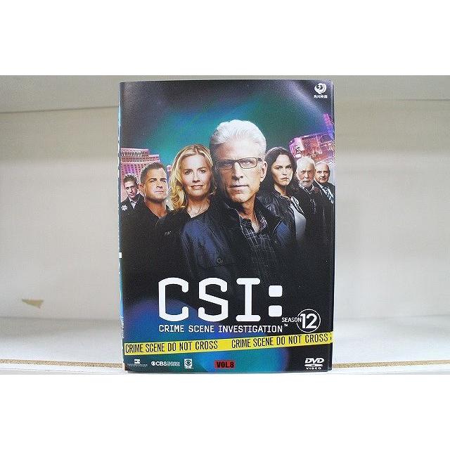 DVD CSI 科学捜査班 シーズン12 全8巻 ケース無し発送 レンタル落ち Z3D1174a