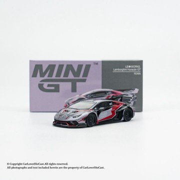 免運🎁MINI GT 1177 汽車模型 1:64合金超跑模型 收藏模型 精緻塗裝 蘭博基尼颶風GTRONIN1:64