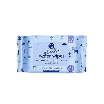 法國阿爾卑斯山冰川水濕紙巾20抽－30入組