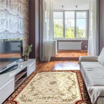 【范登伯格】 KIRMAN高密度皇室貴族地毯/地墊-巴洛克 米 (160x230cm)