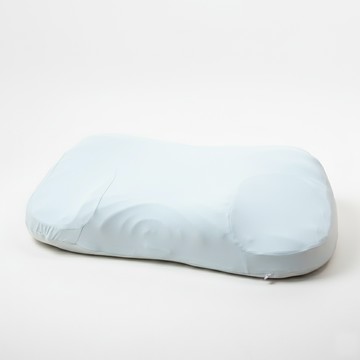 竹炭親水棉貝殼枕 /  冰絲涼感×竹炭抗菌除臭×慢回彈釋壓 / 護頸枕 記憶枕 慢回彈 支撐性 側睡耳壓減緩