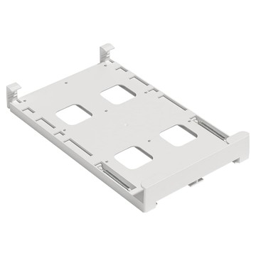 EDISH 易拉罐懸掛式收納架/冰箱收納架 小  1個  28 x 17.2 x 3.8cm  白色