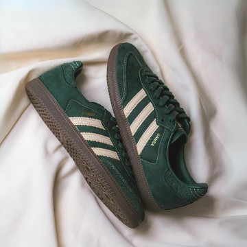 【逢甲 FUZZY】W Adidas Samba OG 綠米 草綠 奶油 麂皮 焦糖底 德訓鞋 IG1986