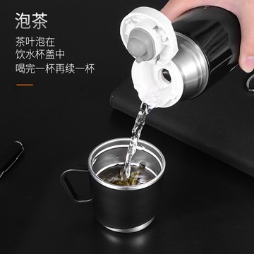 304不銹鋼帶蓋可喝水保溫杯男女士大容量便攜戶外個人水杯子