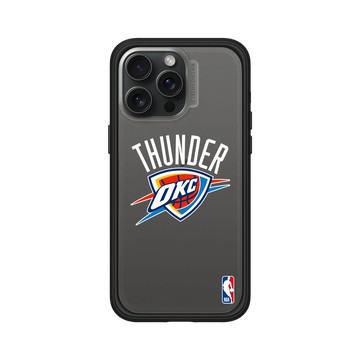 iPhone 15 Pro Max Mod NX 黑 - NBA - Logo-奧克拉荷馬市雷霆 Oklahoma City Thunder - Light