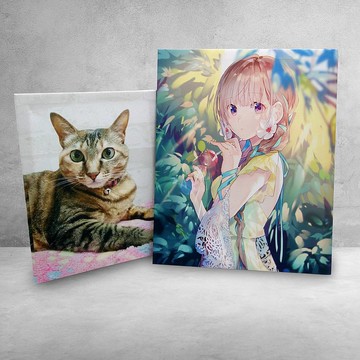 客製化 木框畫 無框畫 訂做 動漫同人 情人寵物照片 生日畢業禮物