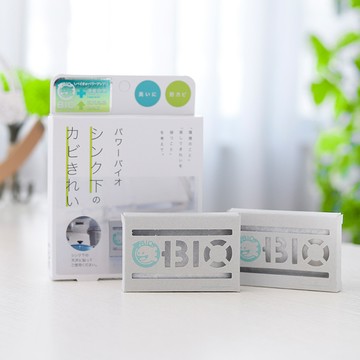 日本COGIT 日本製BIO長效下水槽/儲物櫃專用防霉除臭 2盒4入