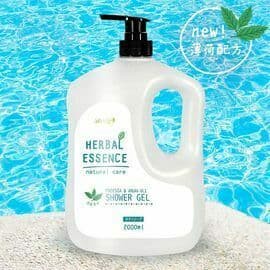 小蒼蘭香氛薄荷涼感草本植萃果油沐浴乳2000ml