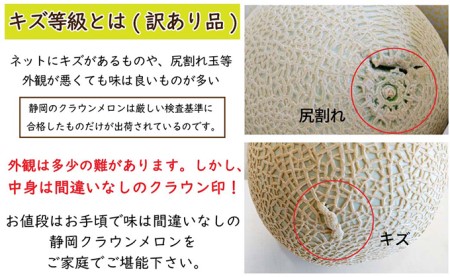 クラウンメロン 訳あり3玉