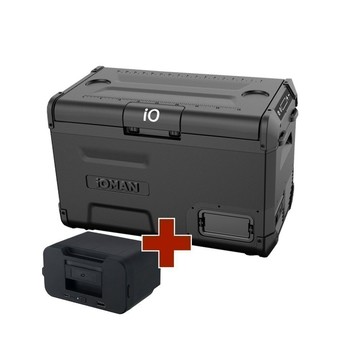 行動冰箱 【iO】iOMAN動力版行動冰箱25L iO-iM250L-B +電池組 悠遊戶外