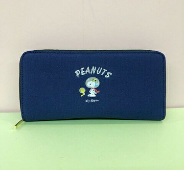 【震撼精品百貨】史奴比 Peanuts Snoopy  SNOOPY長夾-藍太空#26549 震撼日式精品百貨