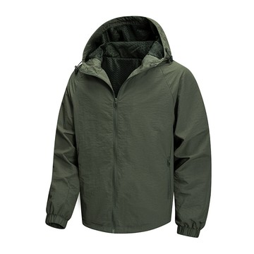 【HOT 本舖】男装【工廠直銷】跨境2025秋季爆款連帽外套男中青年春秋季韓版潮流休閒百搭大碼男士戶外夾克上衣服