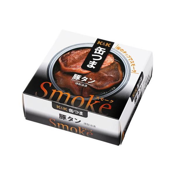 国分 KK 缶つまSmoke 豚タン 50g x6 メーカー直送