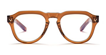 Valentino Eyewear V-tale-ii - Crystal Brown / Light Gold Rx Glasses