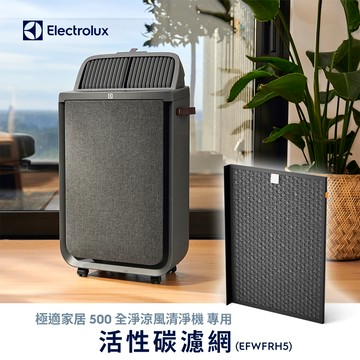 【Electrolux 伊萊克斯】極適家居500全淨涼風清淨機活性碳濾網(EFWFRH5)