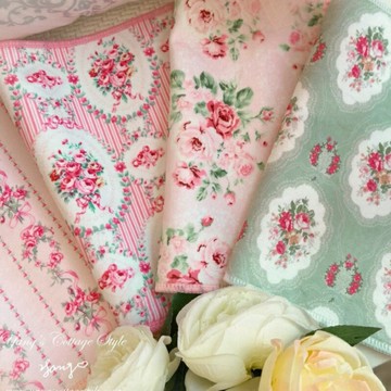 ｛現貨 附發票｝抹布 小毛巾 夢幻公主風萬用小方巾 廚房抹布 花瓶墊 生活用品 居家裝飾 歐式 蝴蝶結 玫瑰花 表面防油