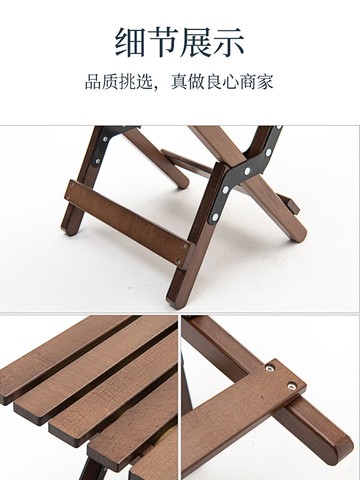 紫葉戶外折疊椅扎馬凳兩用茶幾凳野炊便攜凳子自駕游露營野餐椅子