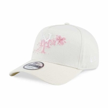 NEW ERA 男女 9FORTY AF 卡車帽 FLORAL 紐約大都會 白 NE14499935