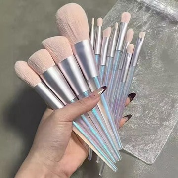 🥇隔日達出💎李佳琪美妝12支化妝全套套刷軟毛柔軟眼影粉刷學生套裝初學者工具