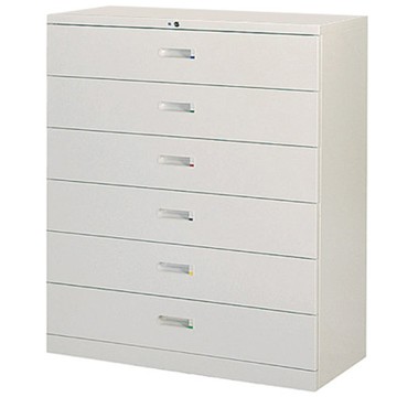 【時尚屋】六層式小抽屜鋼製公文櫃Y104-14