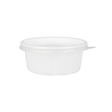 塑膠湯碗 250毫升 附上蓋 CN-105  60入  1組