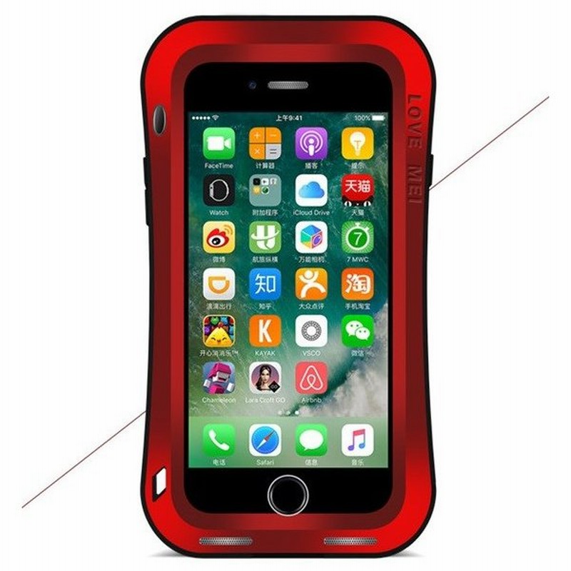 Iphone8 Iphone7plus メタルケース 耐衝撃 防塵 Iphone8プラス アルミケース 強靭タフケース 金属合金 Lovemei新作 通販 Lineポイント最大0 5 Get Lineショッピング