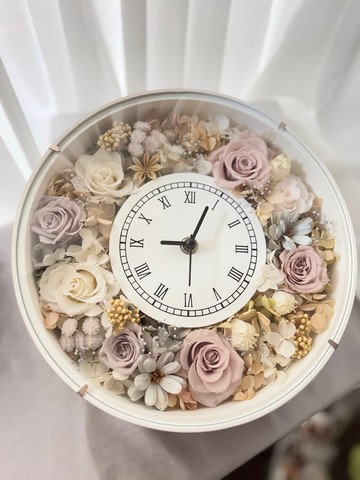 花藝時鐘 花時計 日本品牌時鐘