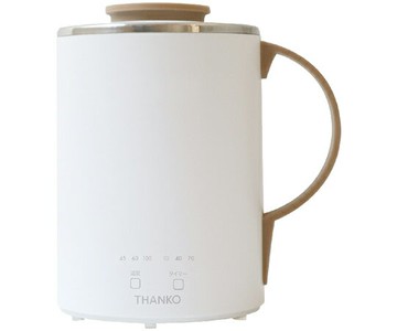 THANKO 單人 快煮杯 S-MCH21 3段溫控 單人料理 馬克杯 快煮壺 煮湯 熱牛奶 保溫 350ml 日本代購