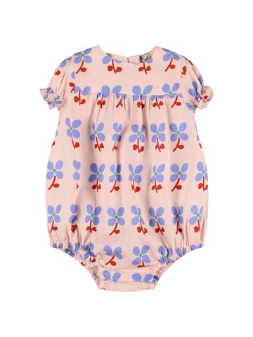 Printed Cotton Romper