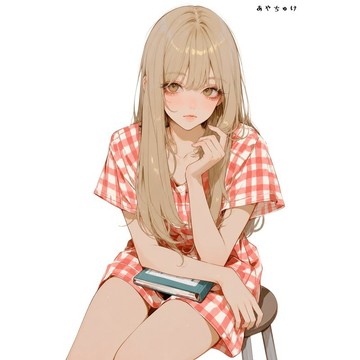 【8 月新品】07-139-0107 人物貼紙 簡約夏日女孩