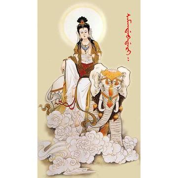十字繡普賢觀音菩薩新款手工線繡佛教供奉佛像點貼滿磚鉆石畫