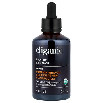 Cliganic, 有機南瓜籽油，4 液量盎司（120 毫升）