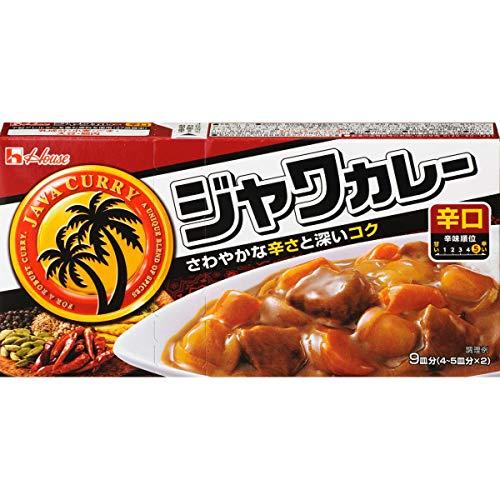 ハウス ジャワカレー 辛口 185g×3個