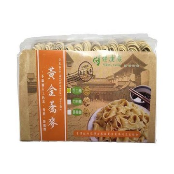 健康族 黃金蕎麥手工麵600公克/包×2包 特惠中