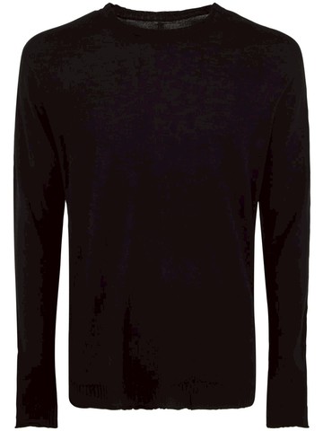 Md75 Wool Basic Crew Neck Sweater Clothing