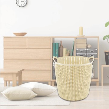麻花創意籃-小圓 紙林 垃圾桶 紙簍 收納籃