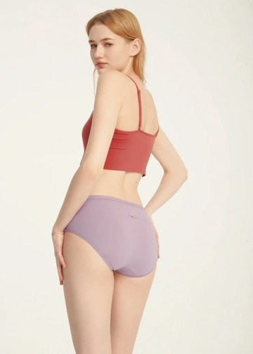 Forever Young．中腰三角內褲(薰粉紫-馬戲團)