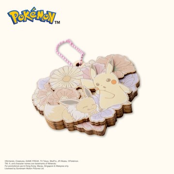 Pokémon便攜鏡子 - 花兒