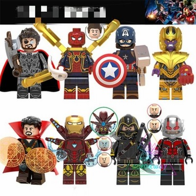 ミニフィグ マーベル アベンジャーズ アイアンマン ホークアイ ソー 8体セット レゴ 互換 Lego ミニフィギュア ブロック 通販 Lineポイント最大get Lineショッピング