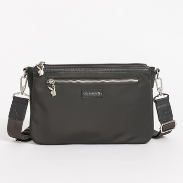 PLAYBOY - 斜背包  My Way系列 - 深灰色/551-1001-08-7
