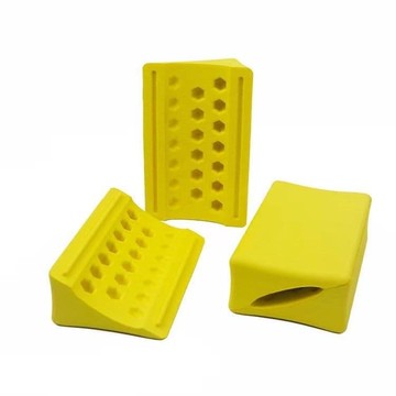 放松瑜伽三角磚三角形瑜伽磚高密度EVA高硬度瑜伽磚塊成人筋膜