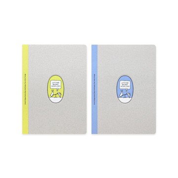 不受限年月日的日記筆記本(共7款) 半年日記黃色